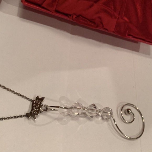 Waterford Crystal 2004 Angel With Enhancer Ornament NIB - Picture 8 of 12